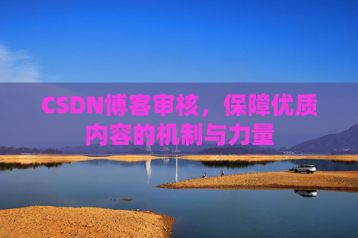 CSDN博客审核，保障优质内容的机制与力量